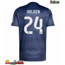 Camisa de Futebol Real Madrid Dean Huijsen #24 Equipamento Secundário 2025-26 Manga Curta